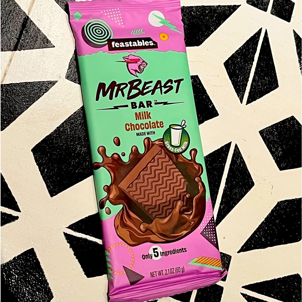 Mr.Beast Bars Feastable Milk Chocolate Bar